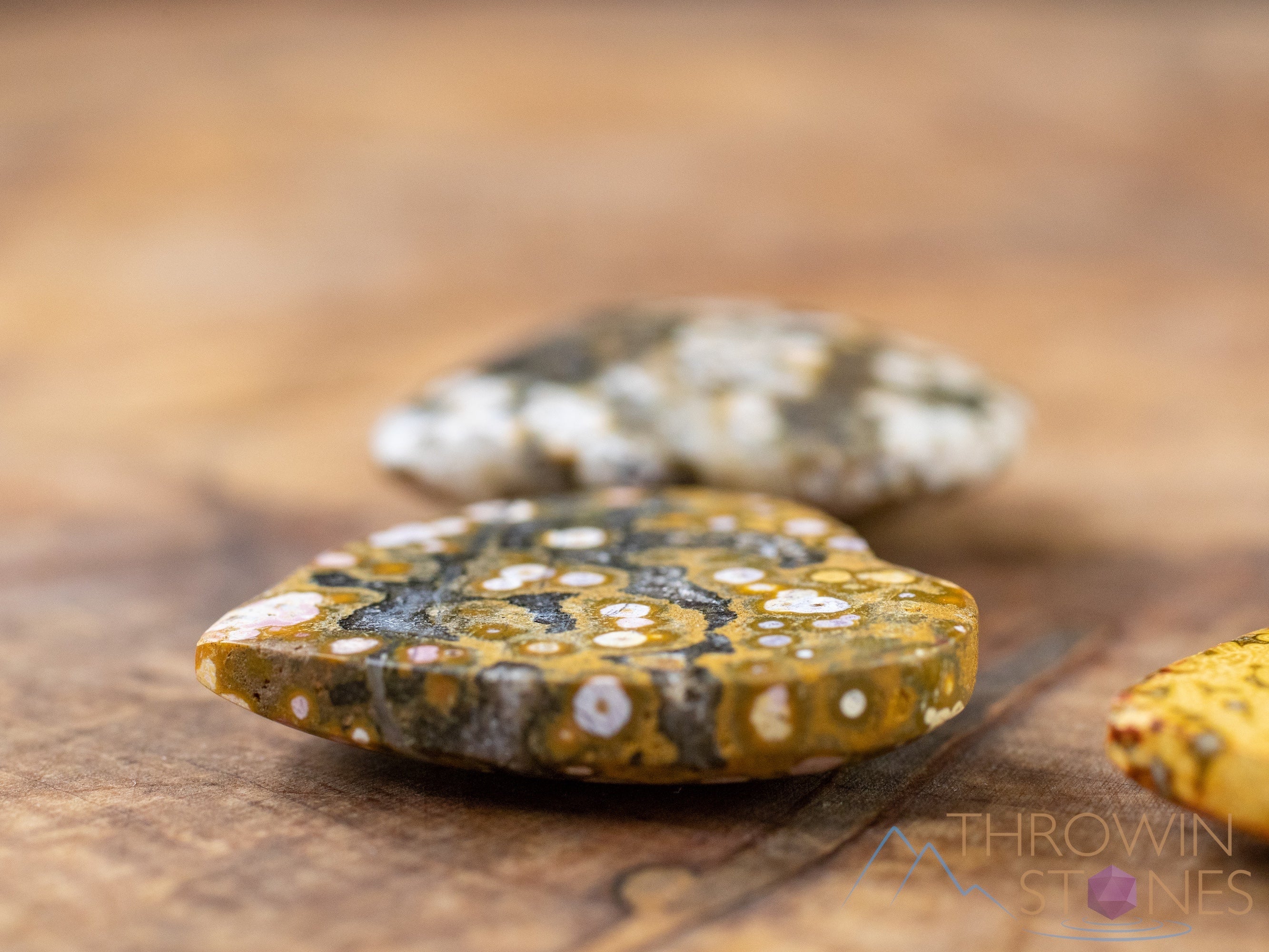 Ocean Jasper Crystal Heart Cabochon for Jewelry Making - Natural Stone for DIY Pendants, Necklaces & Home Decor - Self Care & Healing Crystal - E1676 (Perfect for Meditation, Gifts & Spiritual Healing)