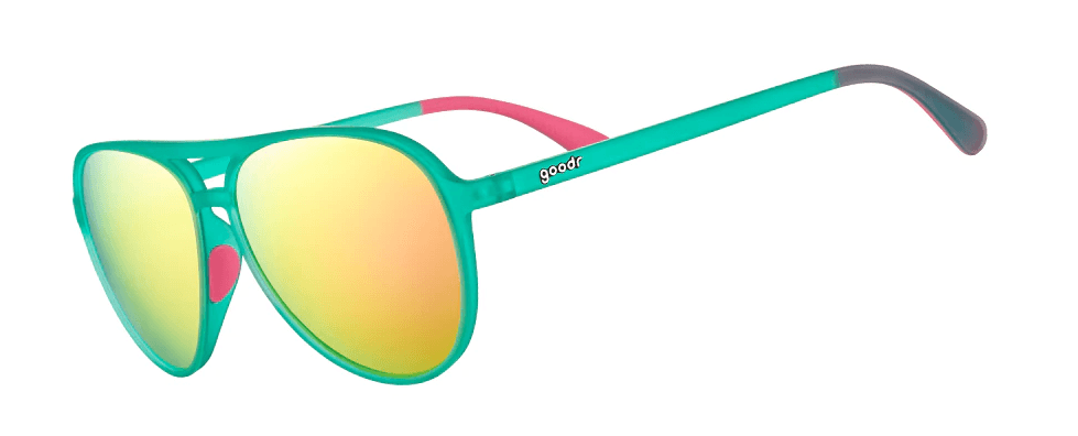 Goodr Kitty Hawkers' Polarized Sunglasses - UV Protection, Lightweight & Stylish for Running, Cycling & Outdoor Activities