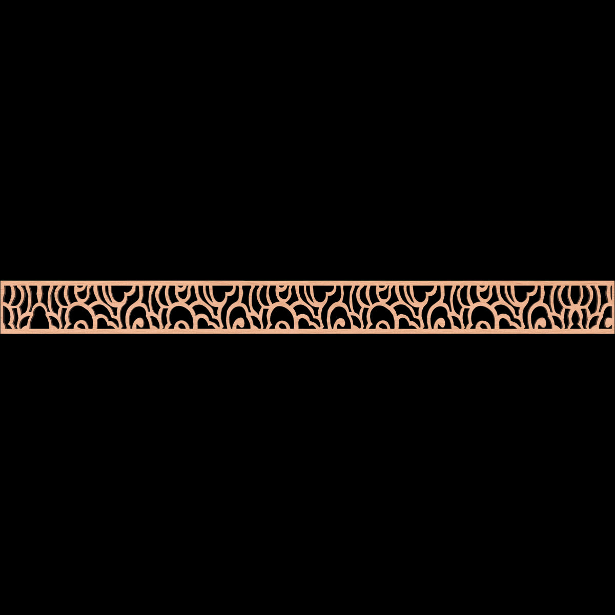 Springfield Fretwork Moulding - Decorative Wood Trim for Home & Furniture DIY Projects - Perfect for Crown Molding, Cabinetry, and Wall Accents