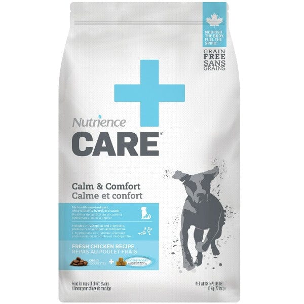 Nutrience Care+ Calm & Comfort Dry Dog Food for Anxiety Relief - Premium Digestible Formula for Small & Large Dogs - Perfect for Stressful Situations like Travel, Storms, or Vet Visits