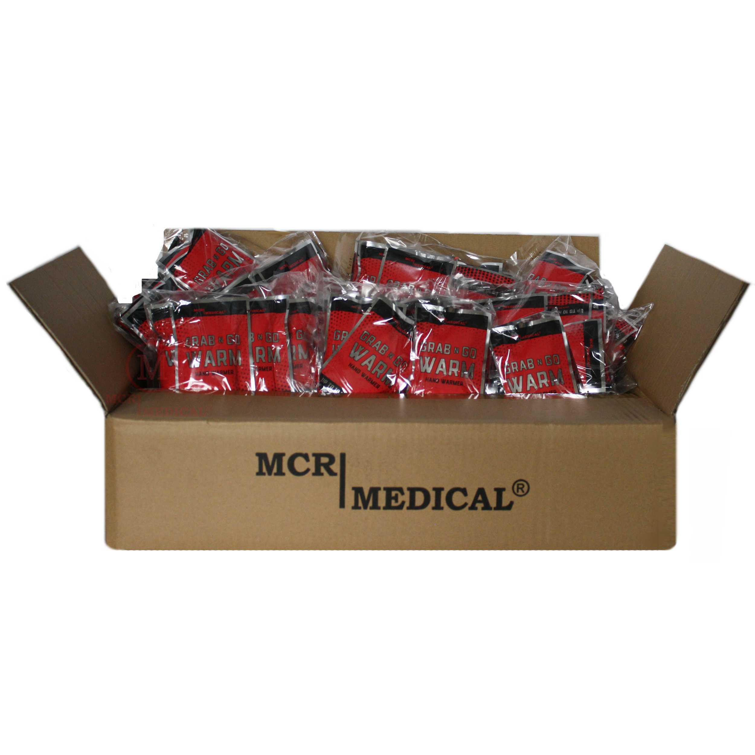 MCR Medical Grab-N-Go Warm Hand Warmer Pack of 200 | Reusable Hand Warmers for Cold Weather | Perfect for Outdoor Activities, Hunting, Camping & Winter Sports