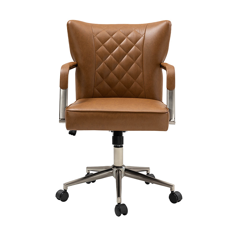 Egmont Waterproof 360 Degree Swivel Office Task Chair - Ergonomic Desk Chair for Home & Office Workspace, Gaming, and Study