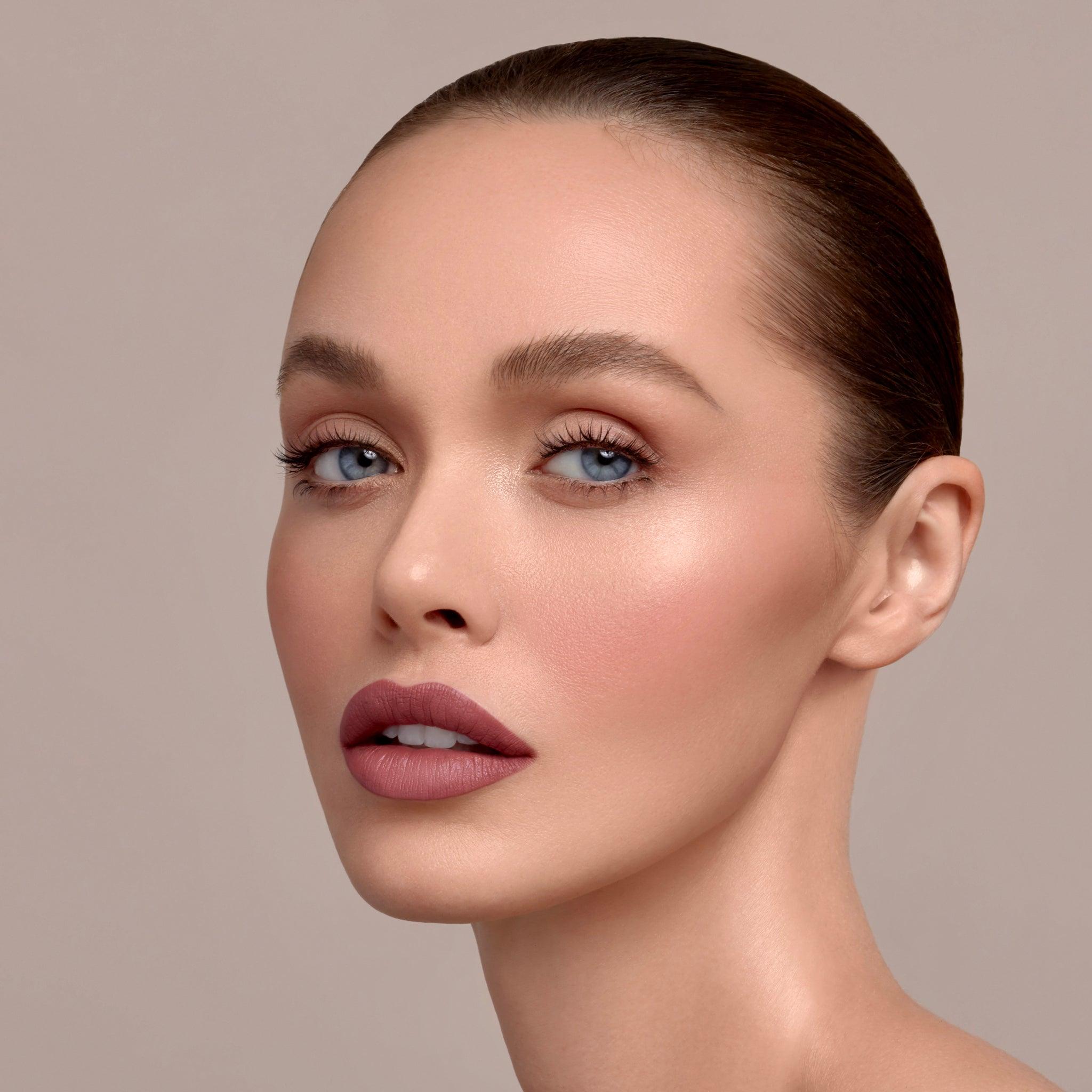 90's Nude Mauve Liquid Lipstick with Spice Tones - Long Lasting Matte Finish for Everyday Wear & Special Occasions