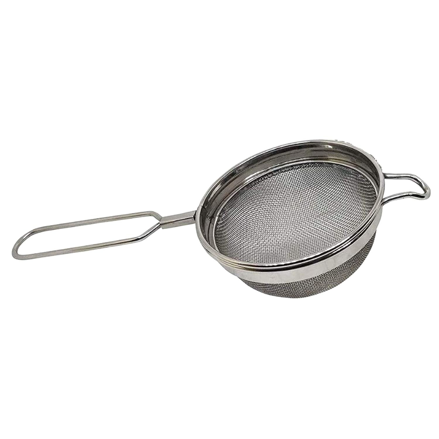 Premium Stainless Steel Tea Strainer - Fine Mesh Infuser for Loose Leaf Tea - Size 9 - Perfect for Tea Pots, Mugs & Travel Cups