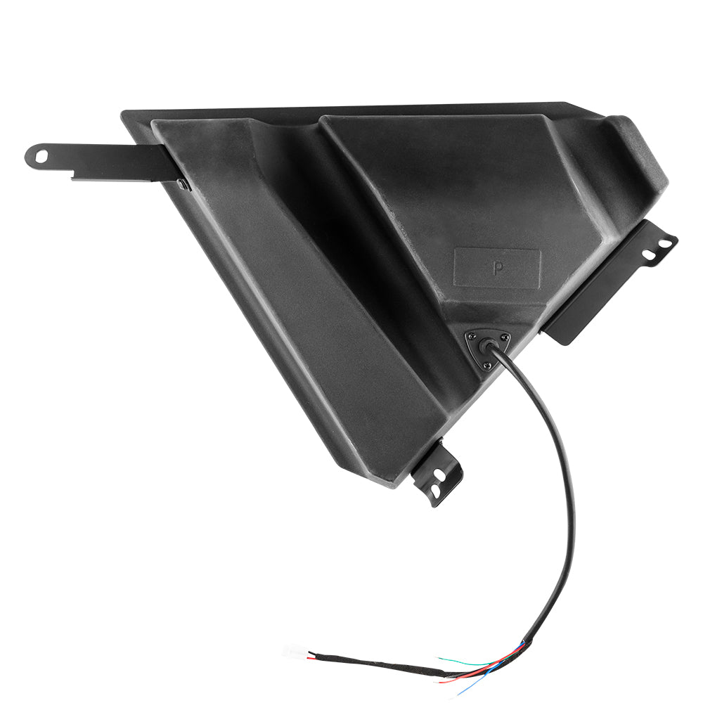 Polaris Slingshot Front Kick Panel 2 X 6.5 Empty Enclosure | Compatible with 2015-Current Models | Perfect for Custom Speaker Installations & Audio Upgrades