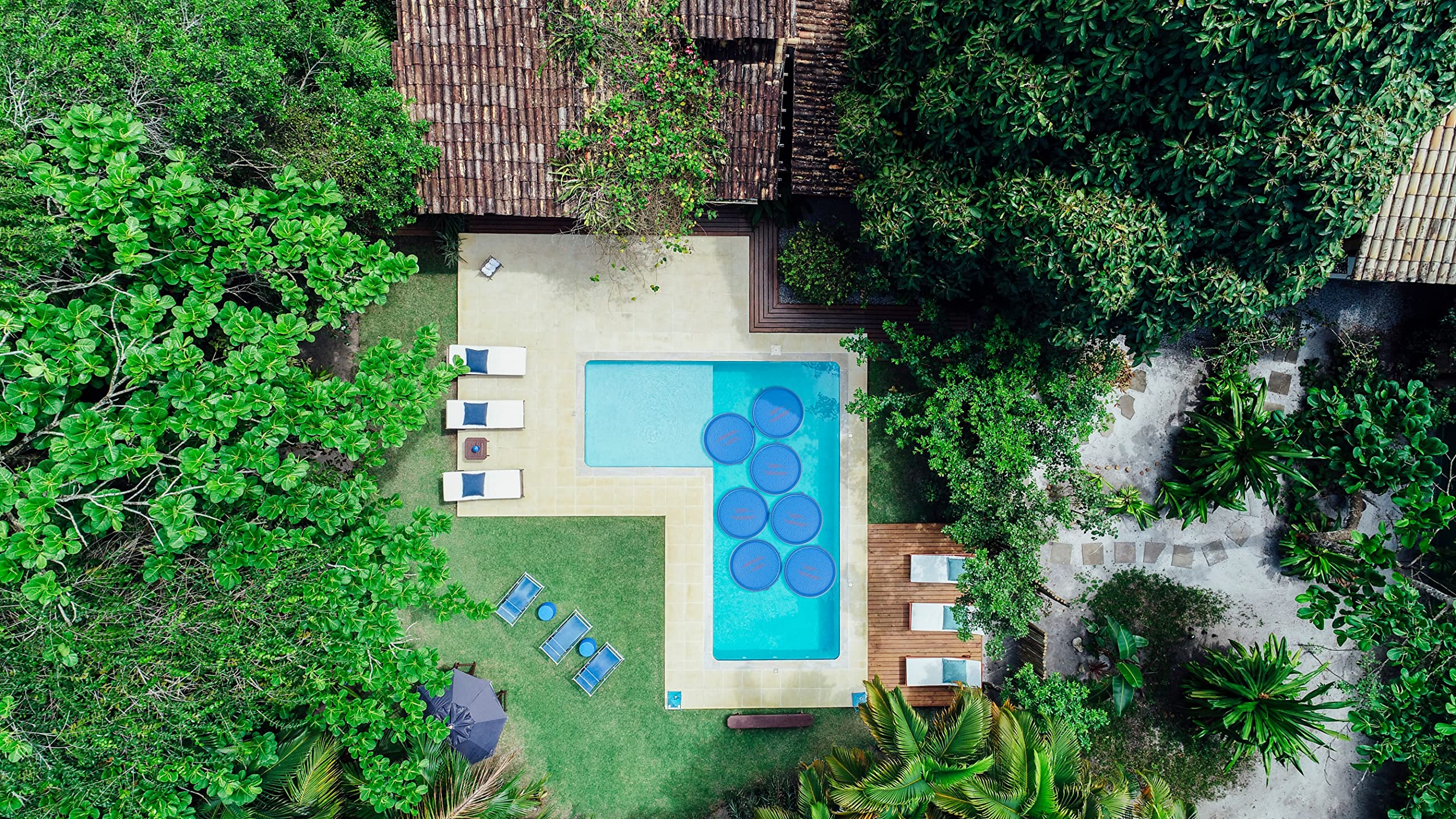 Solar Pool Heater Cover - 6 Pack UV Resistant Sun Rings for Inground & Above Ground Swimming Pools & Hot Tubs | Efficient Solar Heating Accessory | Perfect for Backyard, Spa & Outdoor Water Heating