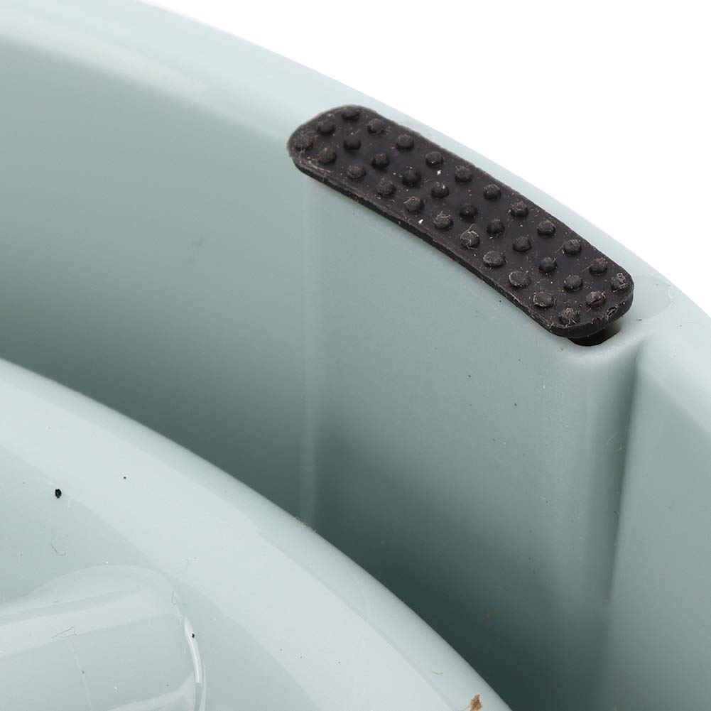 Liyeehao Slow Feeder Dog Bowl - Non-Slip Pet Food Dish with Stamen Design for Dogs & Cats - Safe Eating Solution for Fast Eaters - Perfect for Meal Time Portion Control (Blue)