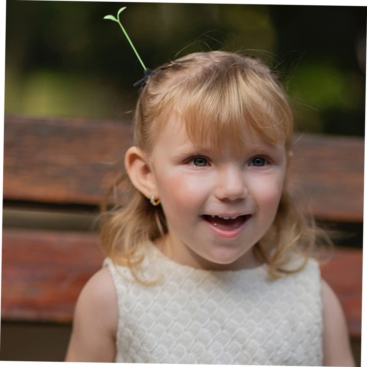 Cute Hair Clips for Girls & Boys - Plant Sprout Hairpins for Kids' Styling
