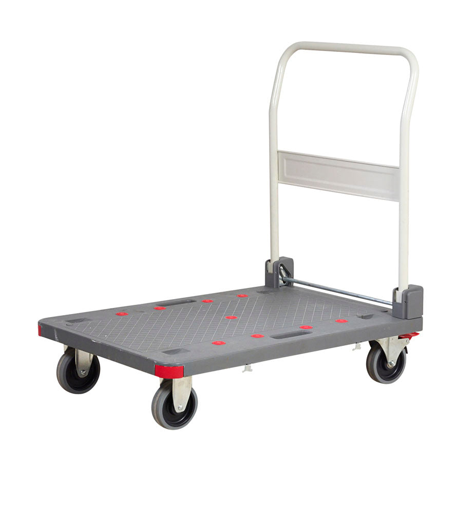Pro Dek Heavy Duty Platform Trolley with Quiet Wheels - Industrial Grade Utility Cart for Warehouse, Workshop & Home Use
