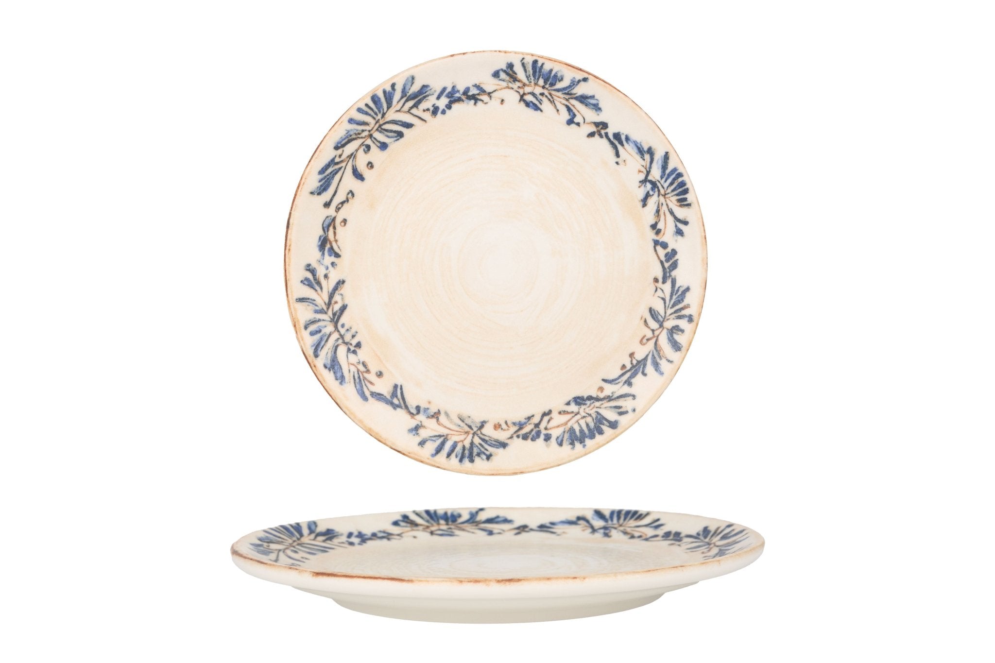 Vintage Floral Grandma Dessert Plate 17cm - Elegant Porcelain Tea Cake Plates for Afternoon Tea, Dessert Serving, and Special Occasions