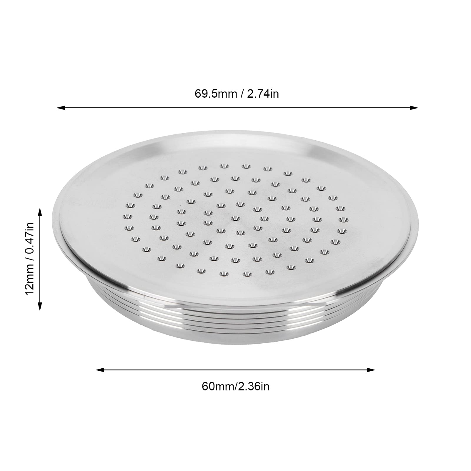 Stainless Steel Reusable Coffee Capsule & Pod Holder Filter Set with Spoon - Compatible with Senseo HD7801 - Eco-Friendly & Durable for Home Brewing, Office Use, and Camping Coffee Making