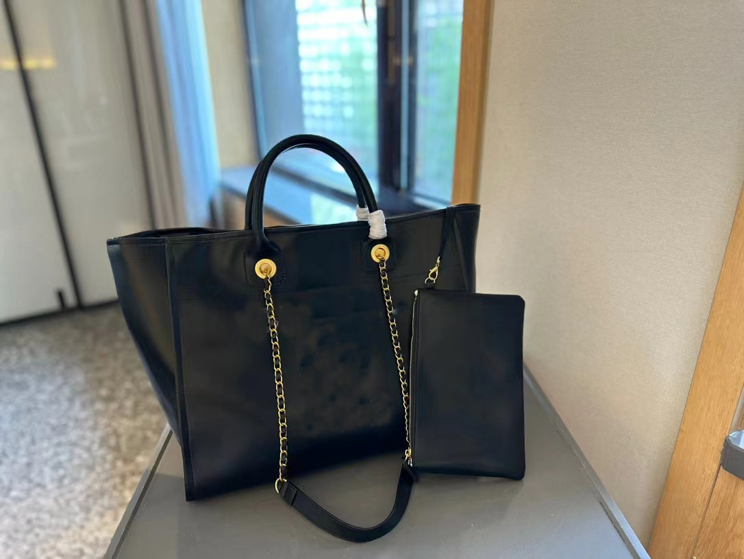 Large Capacity Tote Bag for Women - Durable Reusable Shopping Bag with Long Handles - Perfect for Groceries, Beach, Work & Travel