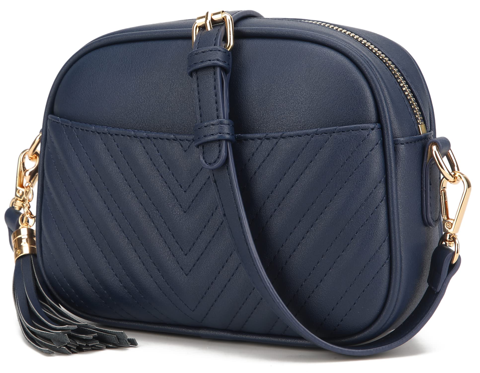 Lola Mae Quilted Crossbody Bag for Women - Stylish Shoulder Purse with Trendy Design | Perfect for Daily Use, Travel & Shopping