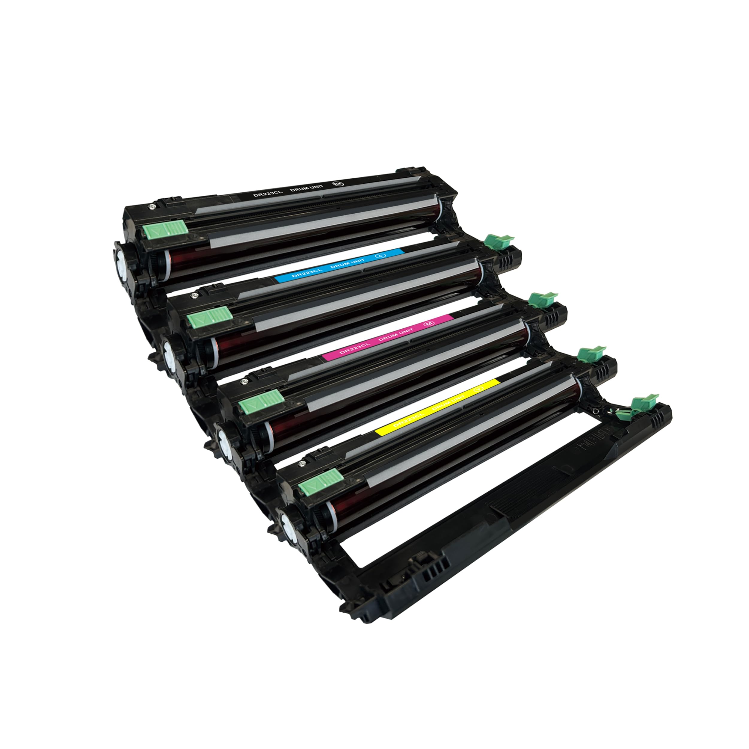 Brother DR223CL High Yield Drum Unit Set (4 Pack) - Compatible with HL-L3210CW, HL-L3230CDW, HL-L3270CDW, HL-L3290CDW, MFC-L3710CW, MFC-L3750CDW, MFC-L3770CDW Printers - Black, Cyan, Magenta, Yellow Toner Replacement - Perfect for Office Printing & High Volume Document Production