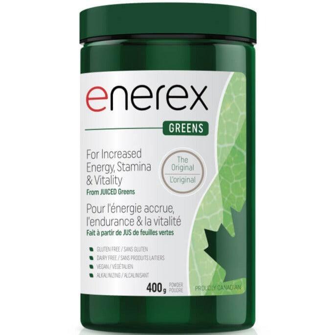 Enerex Greens Original Superfood Powder 400g - Organic Greens Supplement for Energy, Detox & Digestion - Perfect for Smoothies, Juices & Daily Wellness