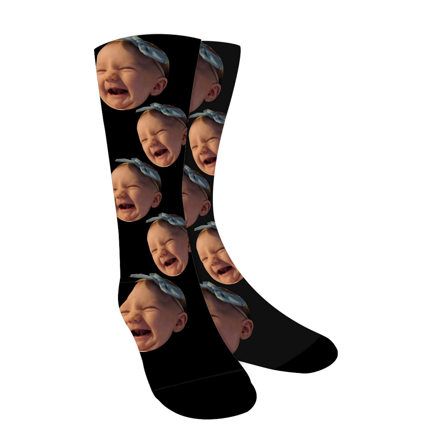Custom Photo Socks with Your Face - Personalized Dog Socks for Men & Women | Unique Gift for Pet Lovers, Couples & Family - Wear Your Memories for Special Occasions & Everyday Comfort