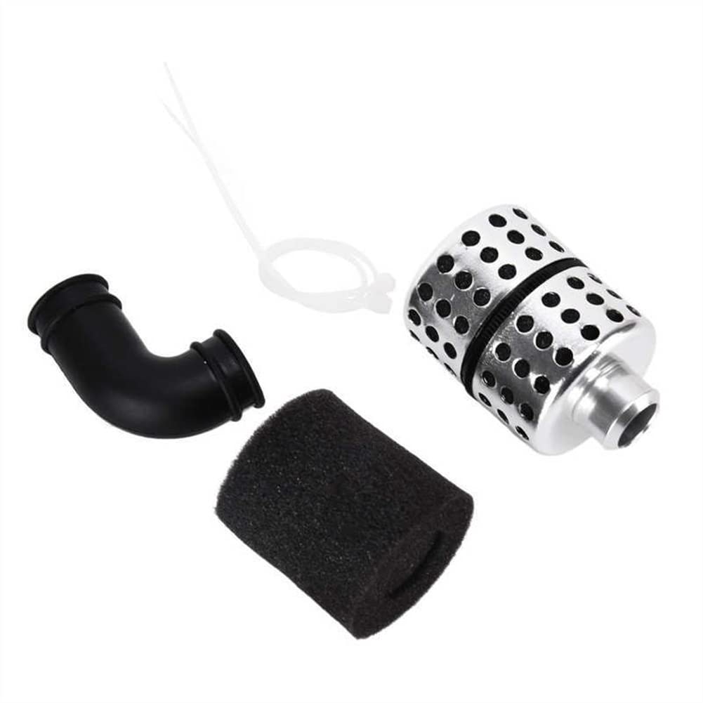 LYunce High-Performance RC Air Filter - Aluminum Capped for 1/8 Nitro Power Engine - Durable & Stylish Air Intake System - Perfect for RC Racing, Off-Road Bashing & Nitro Engine Maintenance