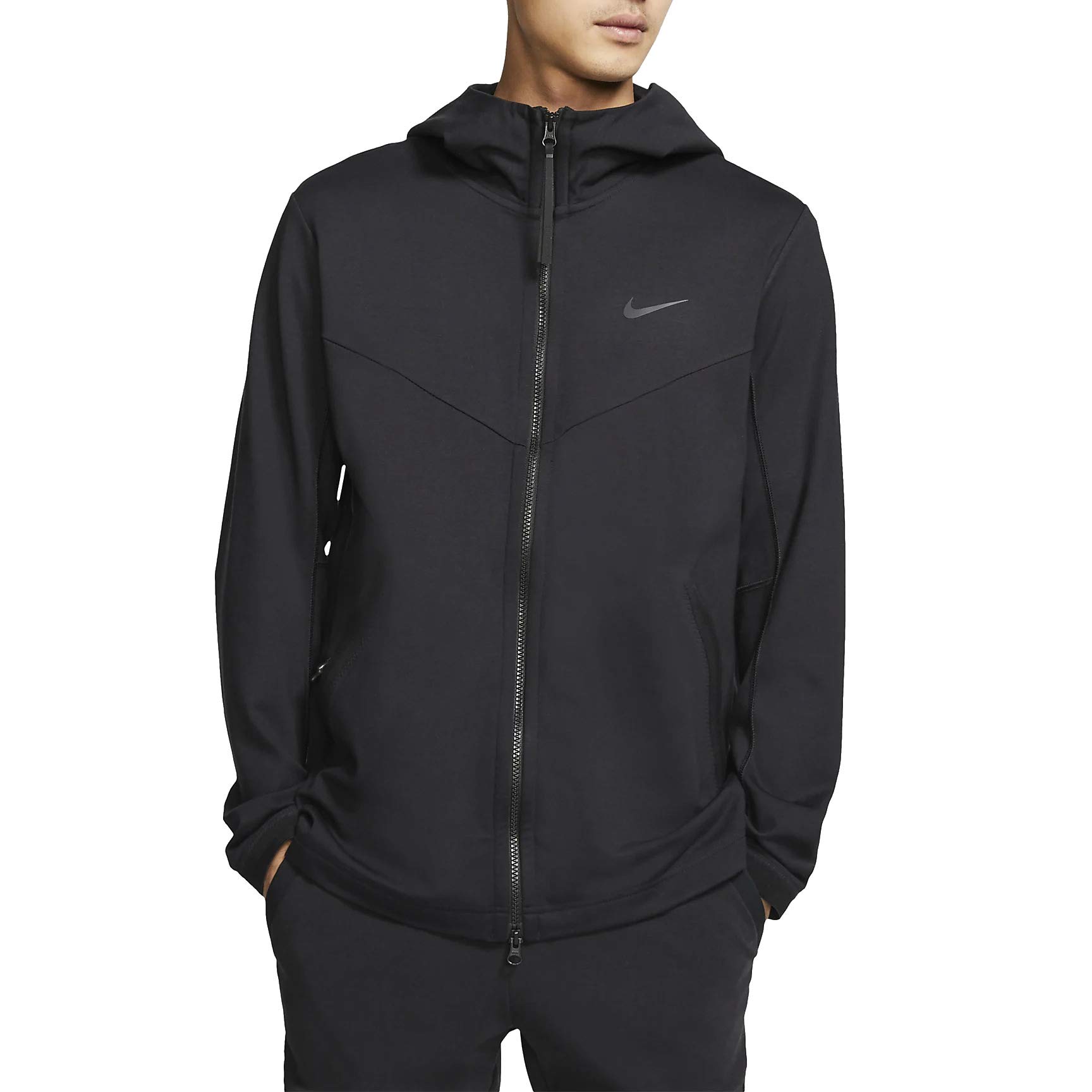 Nike NSW Tech Pack Men's Full Zip Knit Hoodie Jacket - BV4489-010, Size XL - Perfect for Gym, Running & Outdoor Activities