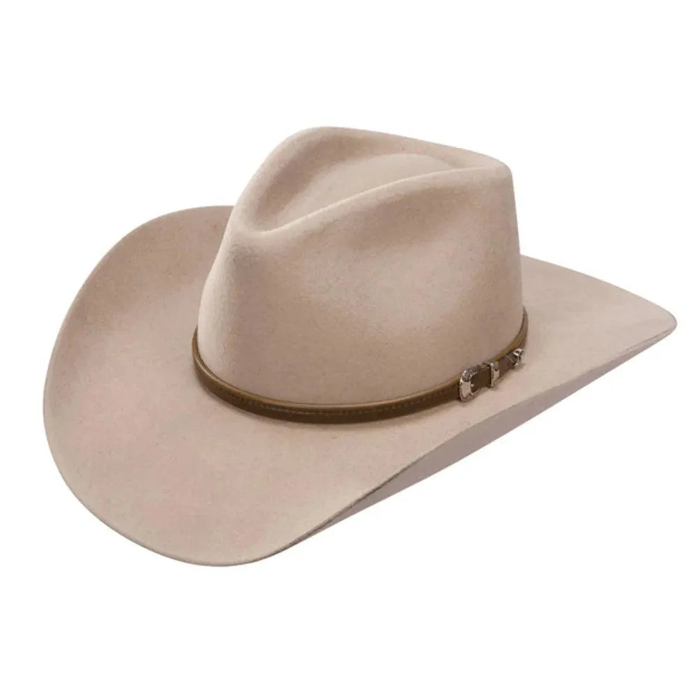 Stetson Seneca 4X Buffalo Wool Felt Cowboy Hat for Men - Western Style Rancher Hat for Outdoor Rodeo, Horseback Riding & Country Fashion