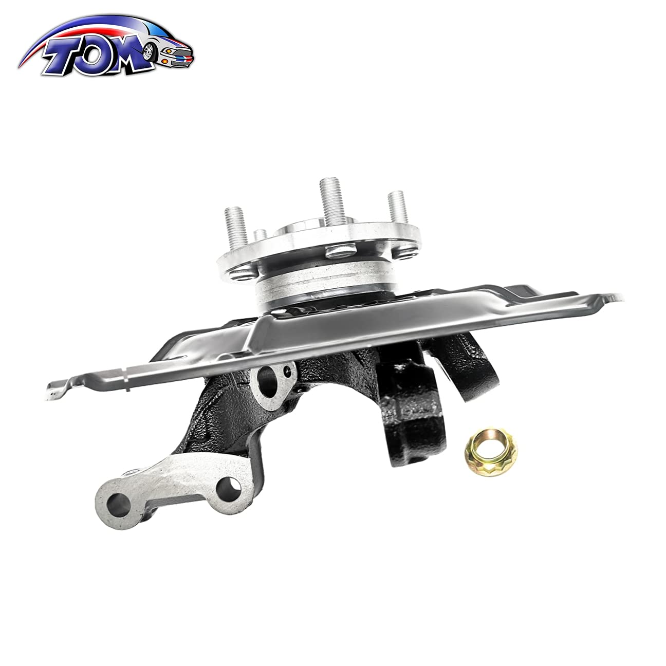 TOYOTA Camry Front Right Wheel Hub Steering Knuckle Assembly - Replacement for 2012 2013 2014 2015 2016 2017 Models | Compatible with 698-382 | Perfect for DIY Repairs & Professional Auto Maintenance