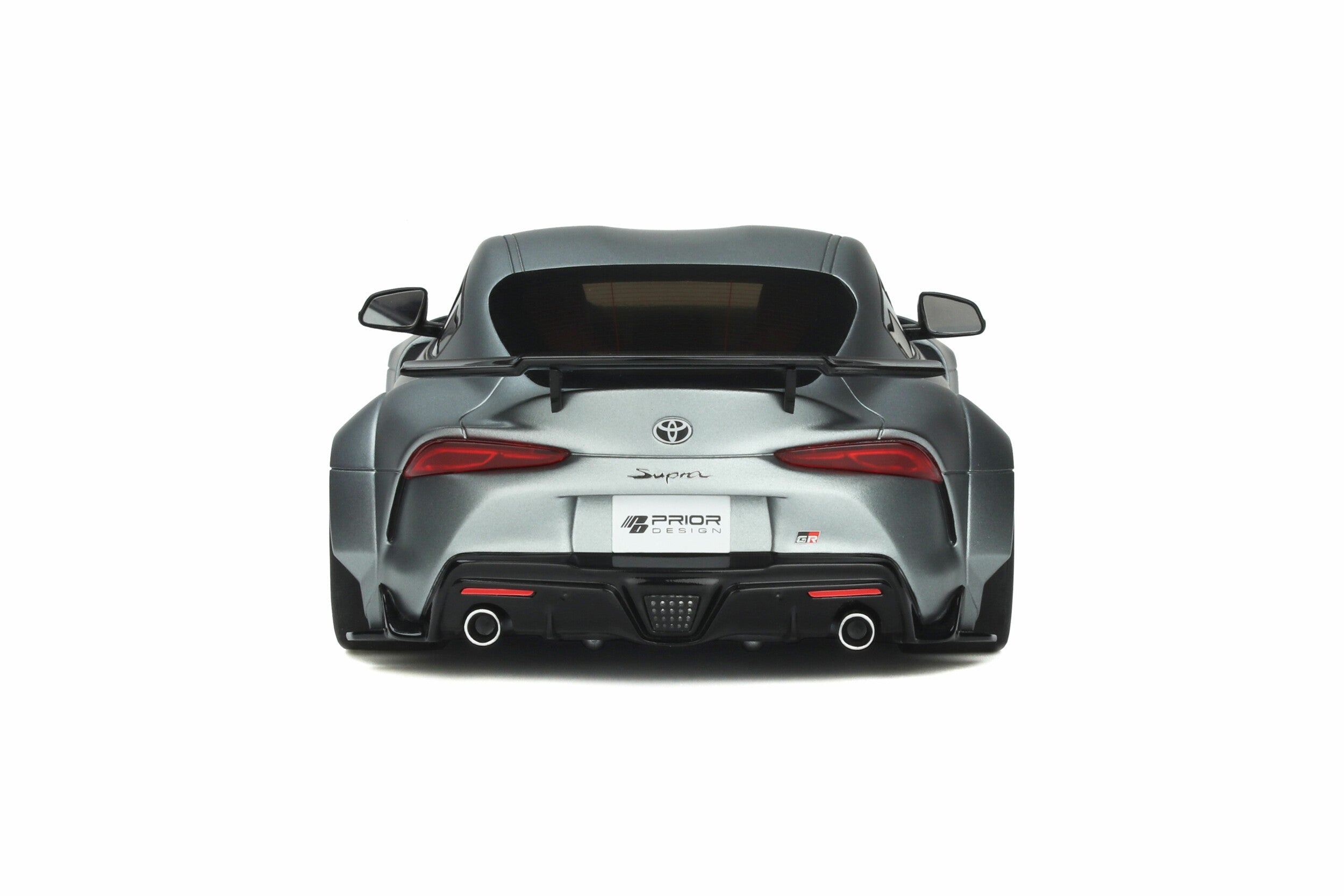 GT Spirit 1:18 Scale Toyota GR Supra Prior Design Edition Diecast Model Car - Phantom Matte Grey Finish | Collector's Item, Display Case, Gift for Car Enthusiasts