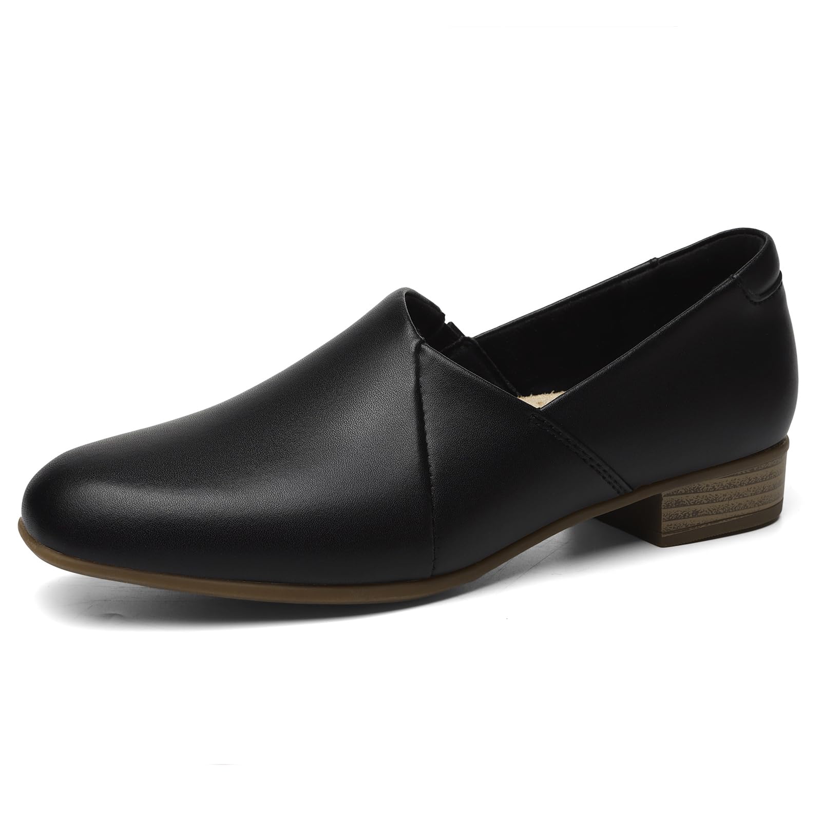 Women's Classic Comfort Dress Shoes - Casual Leather Loafers & Flats - Cute Versatile Slip-Ons for Everyday Wear & Work | Perfect for Office, Commuting & Social Occasions