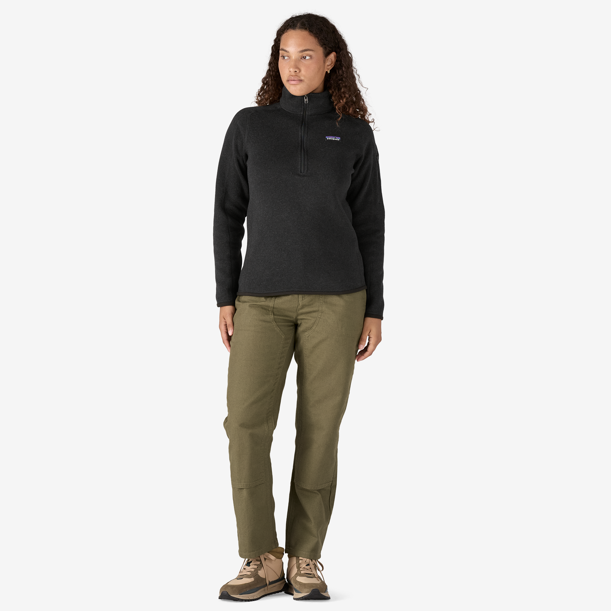 Patagonia Women's Better Sweater® 1/4 Zip Fleece Jacket - Warm & Stylish Outdoor Pullover for Hiking, Camping & Casual Wear