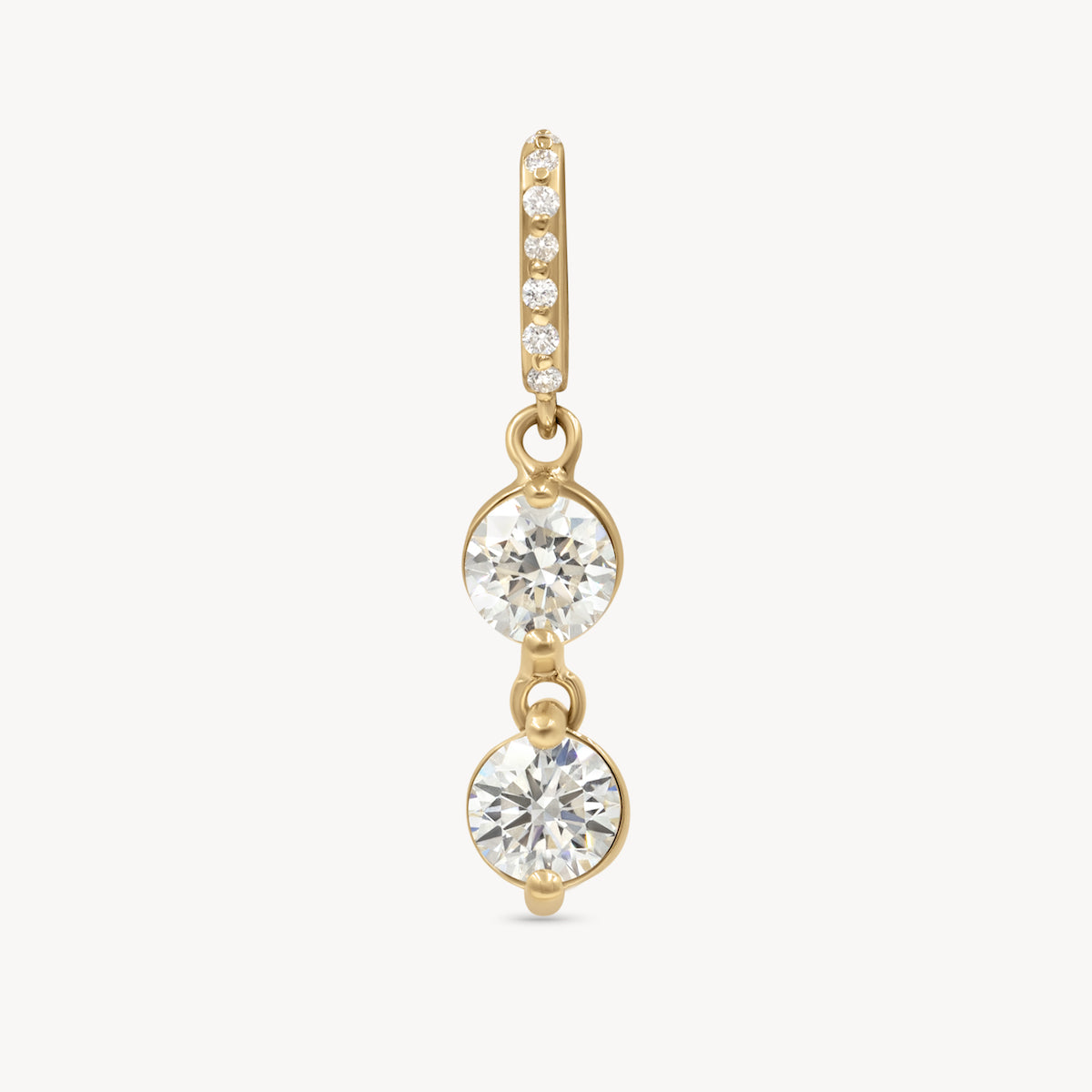 Customizable Diamond Trail Lariat Necklace - Elegant Adjustable Gold/Silver Chain with Sparkling Crystals for Women | Perfect for Weddings, Parties & Date Nights