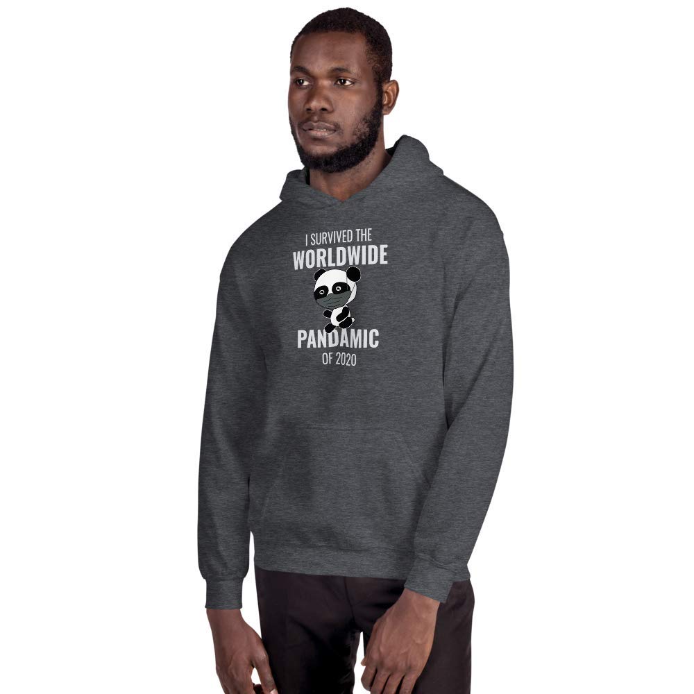 Funny Pandemic Hoodie - Quarantine & Social Distancing Gifts for Men & Women - Perfect for Work From Home, Online Meetings & Virtual Parties