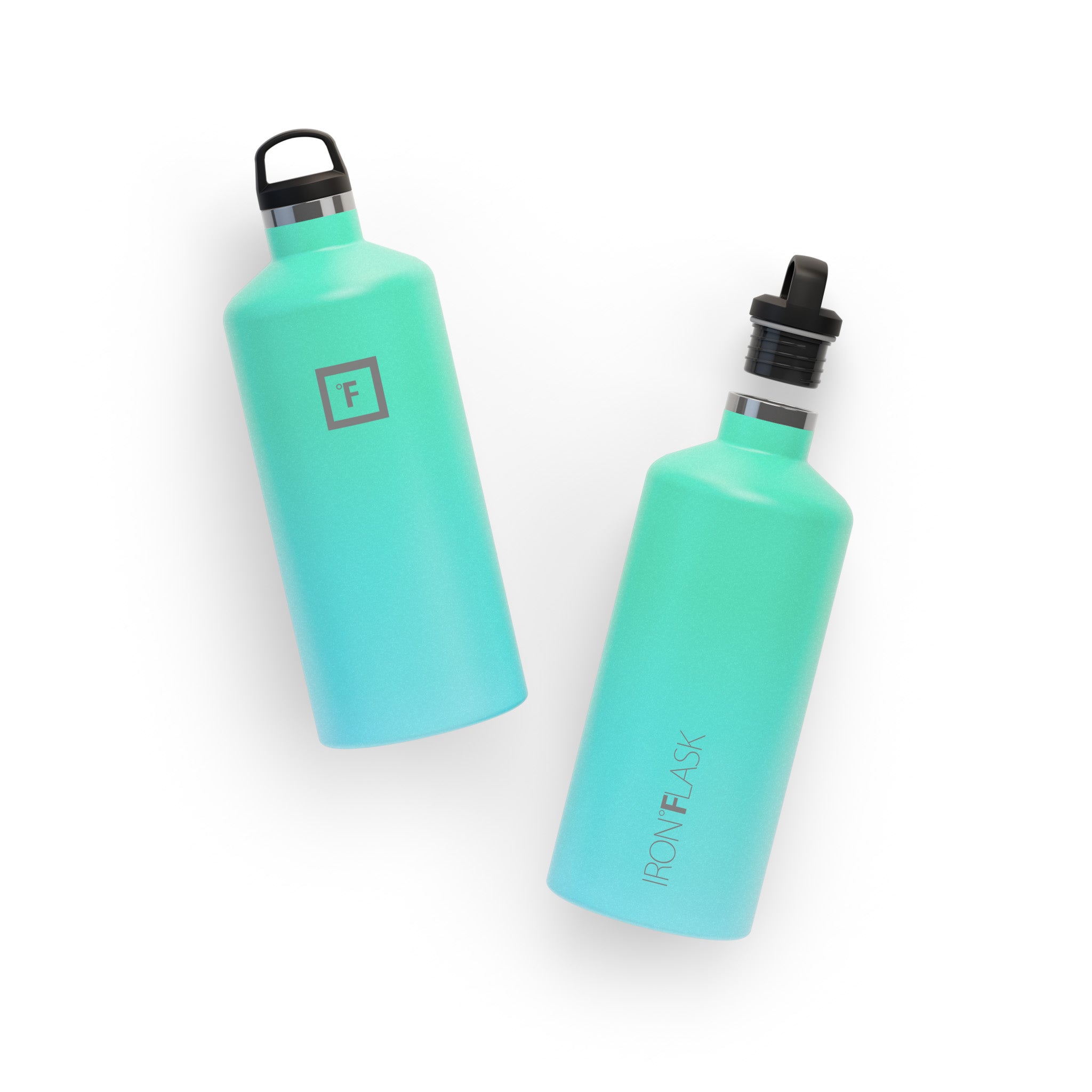 64 Oz Narrow Mouth Water Bottle with Straw Lid - Leak Proof, BPA Free, for Gym, Hiking & Outdoor Activities