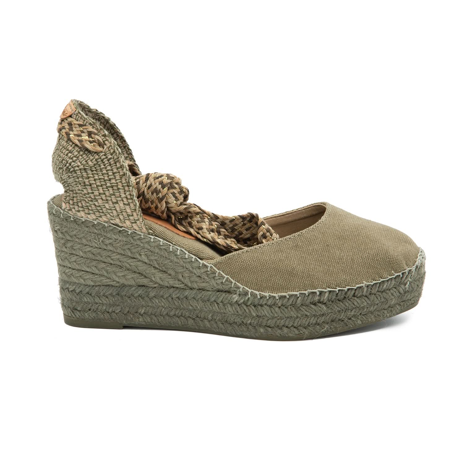 Women's Comfortable High Heel Wedge Espadrille Sandals - Lisboa Summer Fashion Shoes for Beach, Party & Casual Wear