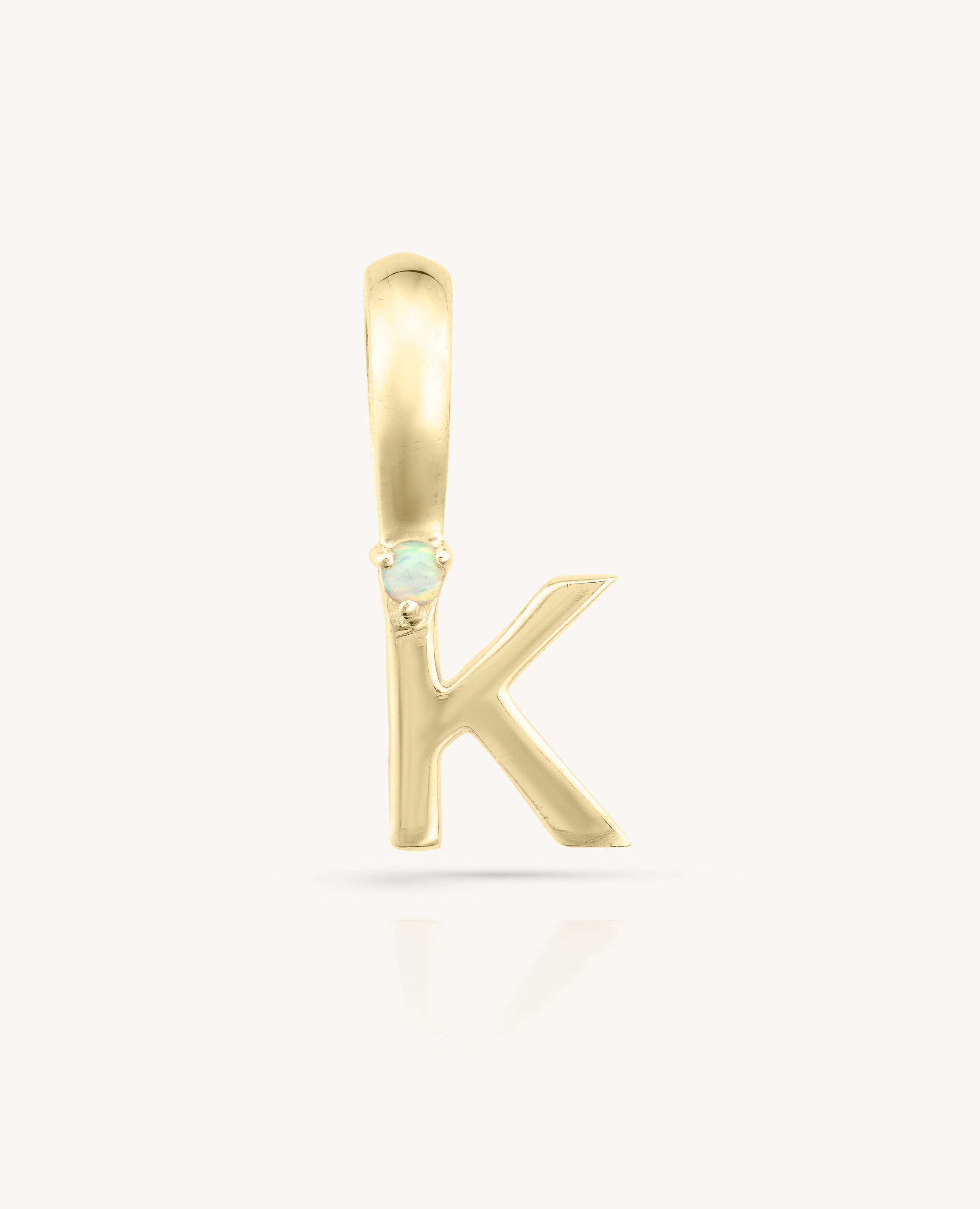 Initial Gold Charms for Jewelry Making - Personalized Name Necklace Pendants, Engravable Gift for Women & Girls - Perfect for Birthdays, Anniversaries & Special Occasions