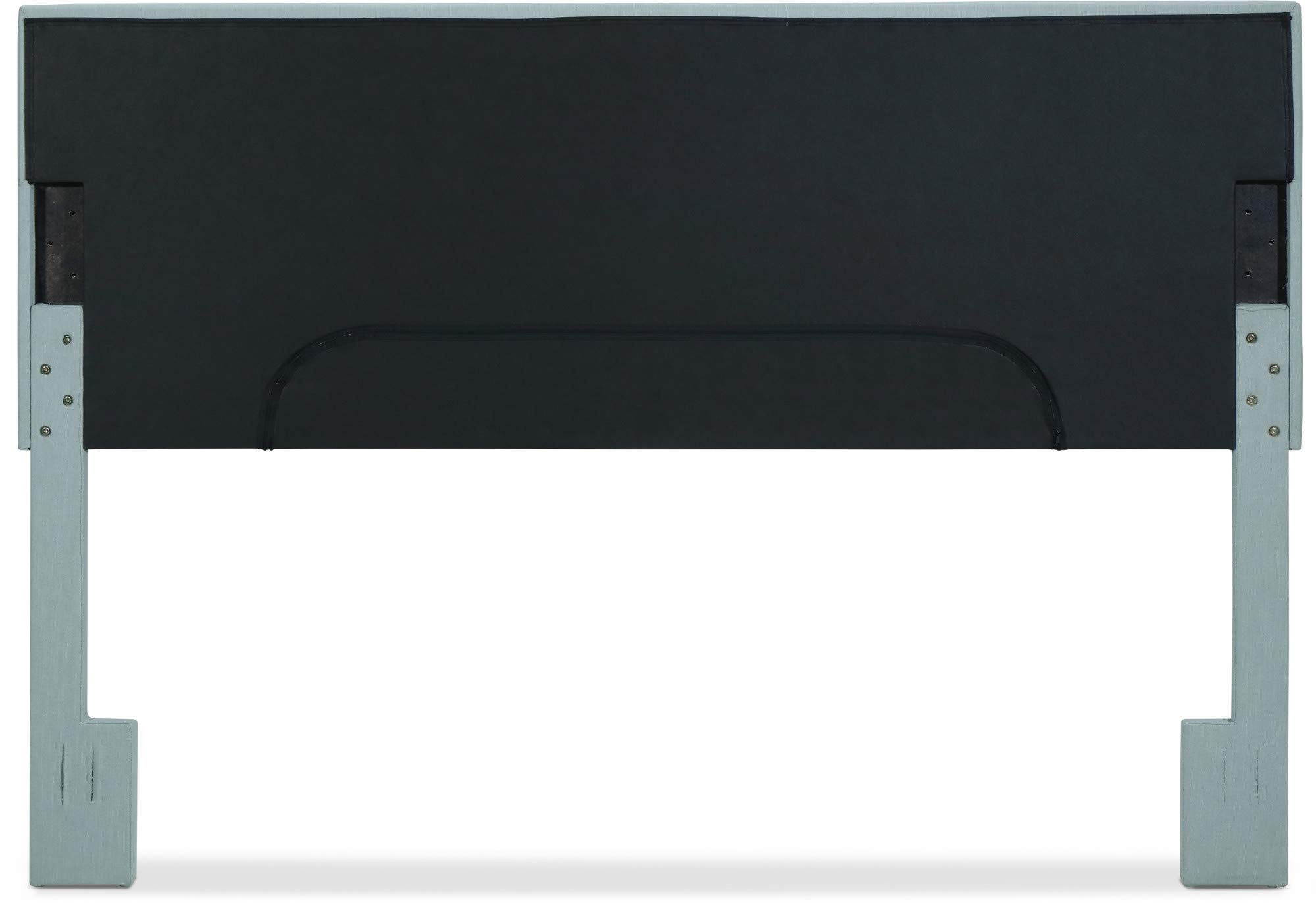 Serta Palisades Collection Upholstered Padded Headboard - Modern Tufted Design with Soft Linen-Textured Fabric, Eastern King Size, Navy Blue - Perfect for Master Bedroom Decor & Luxury Bed Frame Enhancement