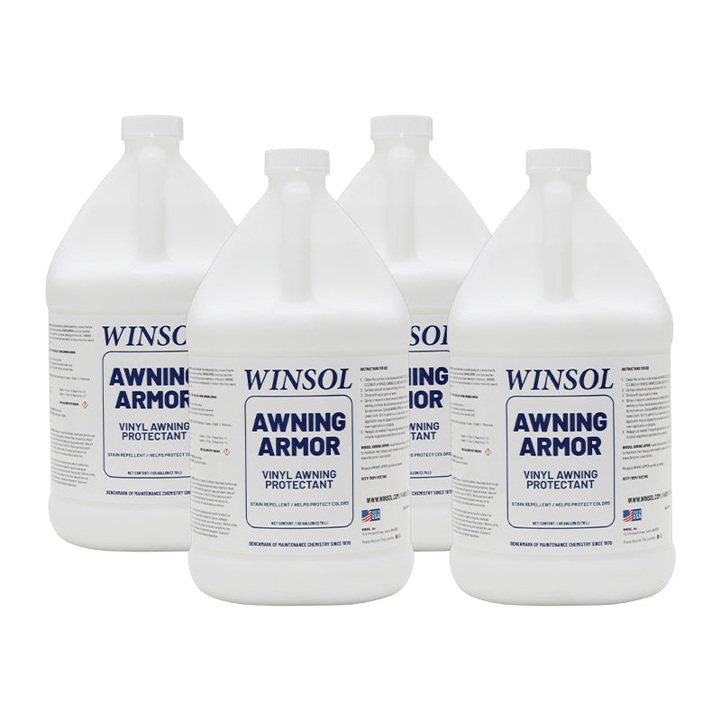 Winsol Awning Armor - Premium RV & Boat Awning Cleaner & Protectant - Restores & Shields from UV Damage - Perfect for Camping, Road Trips & Marine Use