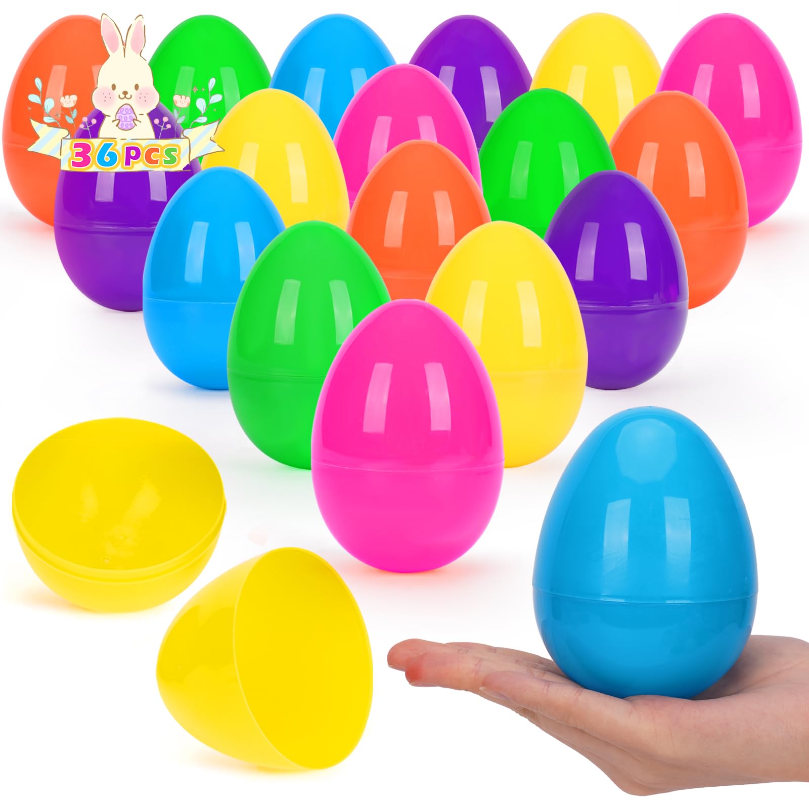 36 Pcs Plastic Easter Eggs 4