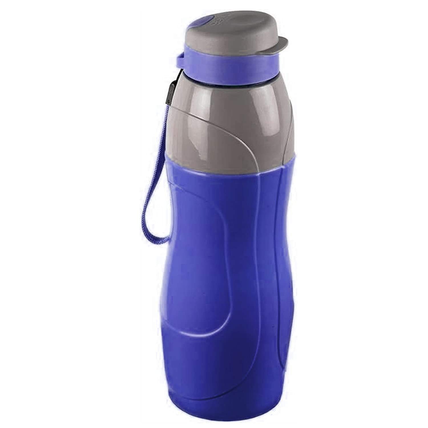 Cello Puro Sports 900 - 24oz BPA-Free Plastic Water Bottle with Leakproof Lid, Lightweight & Durable for Gym, Hiking & Outdoor Activities | Blue (Single Bottle)