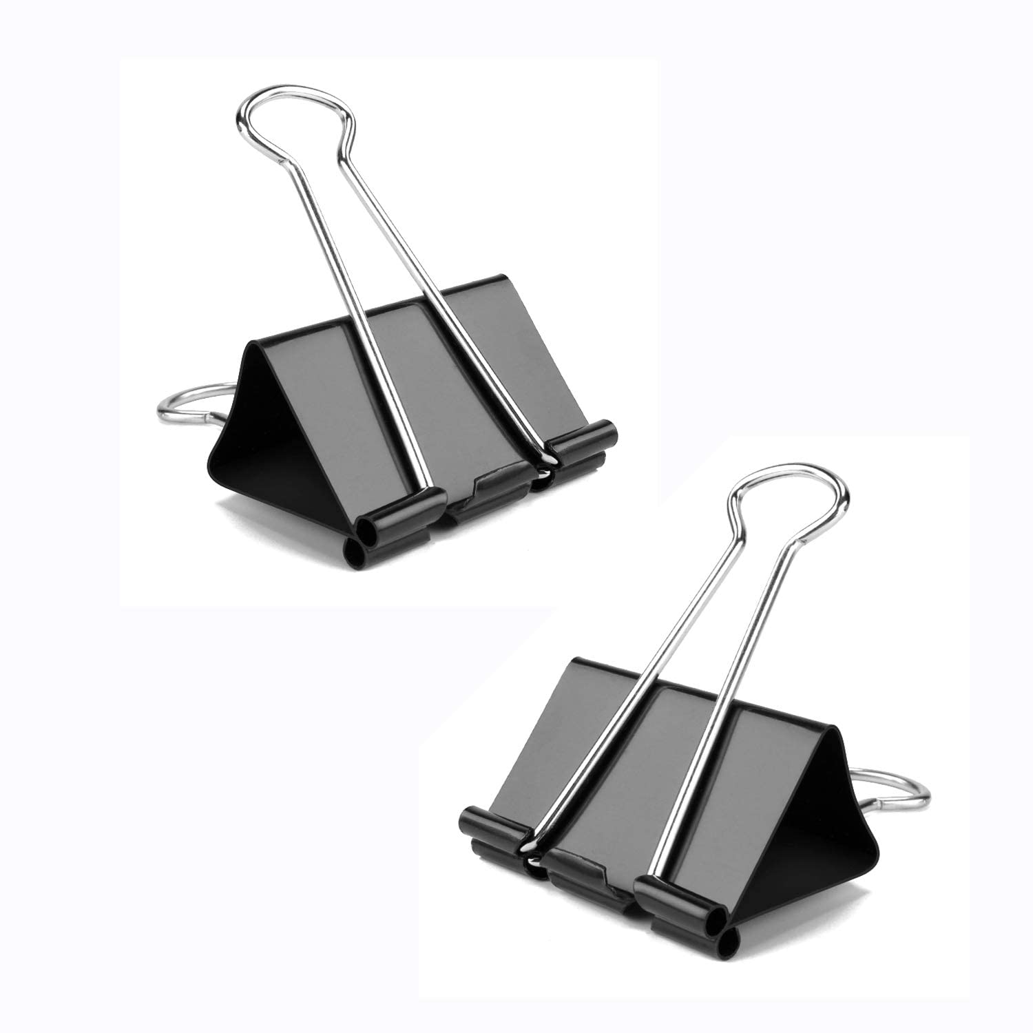 Mini Binder Clips 288 Pack - 5/8 Inch (15mm) Black Small Paper Clips for Office, School & Home Organization - Perfect for Documents, Photos, Notes & Craft Projects