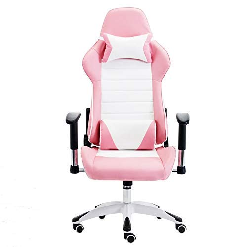 Ergonomic Office Chair - Adjustable Swivel Gaming Chair with Lumbar Support for Home & Office Use - Comfortable Desk Chair for Long Hours of Work or Gaming Sessions