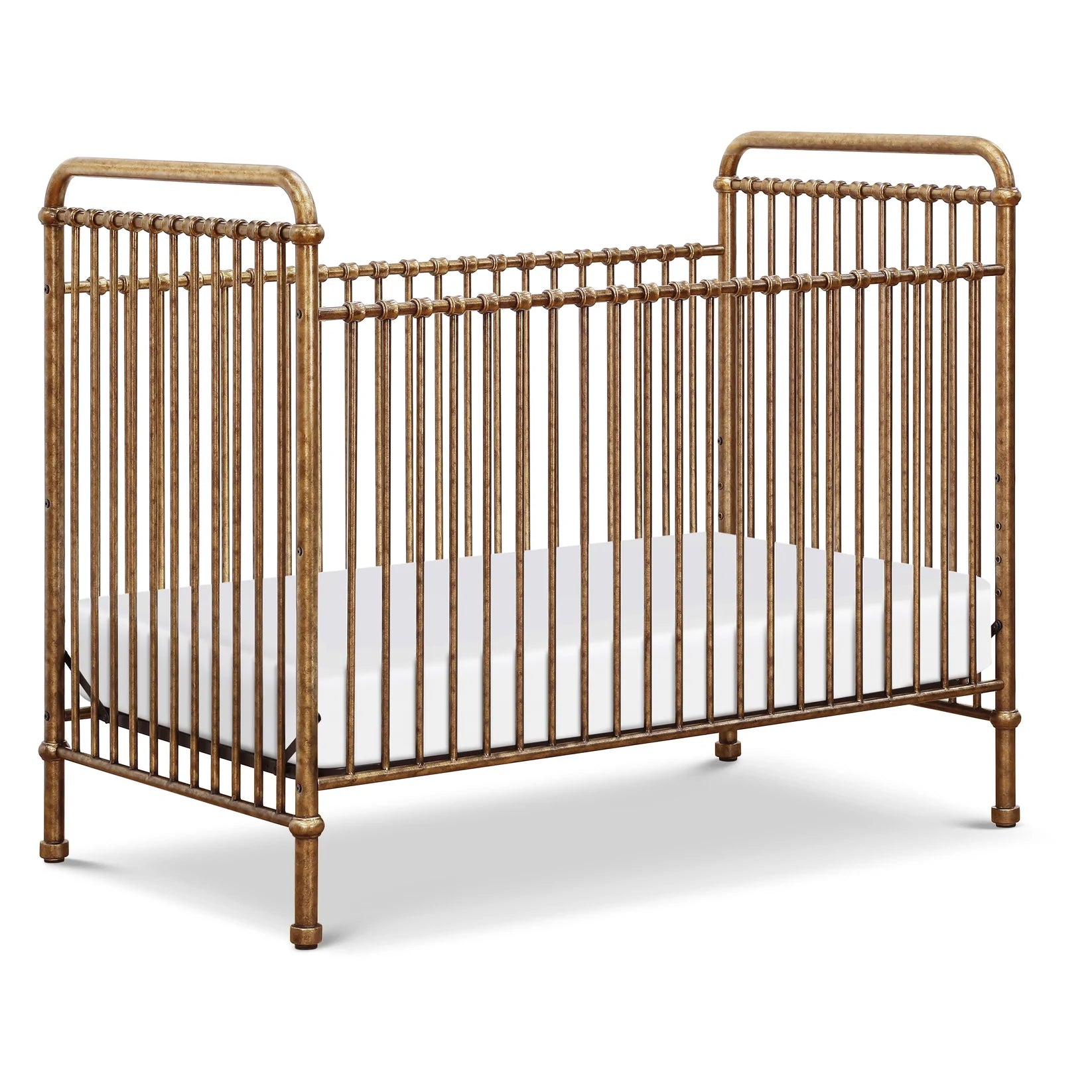 Abigail 3-in-1 Convertible Baby Crib - Toddler Bed & Daybed | Safe & Stylish Nursery Furniture for Newborns to Kids | Perfect for Bedrooms, Daycare & Guest Rooms