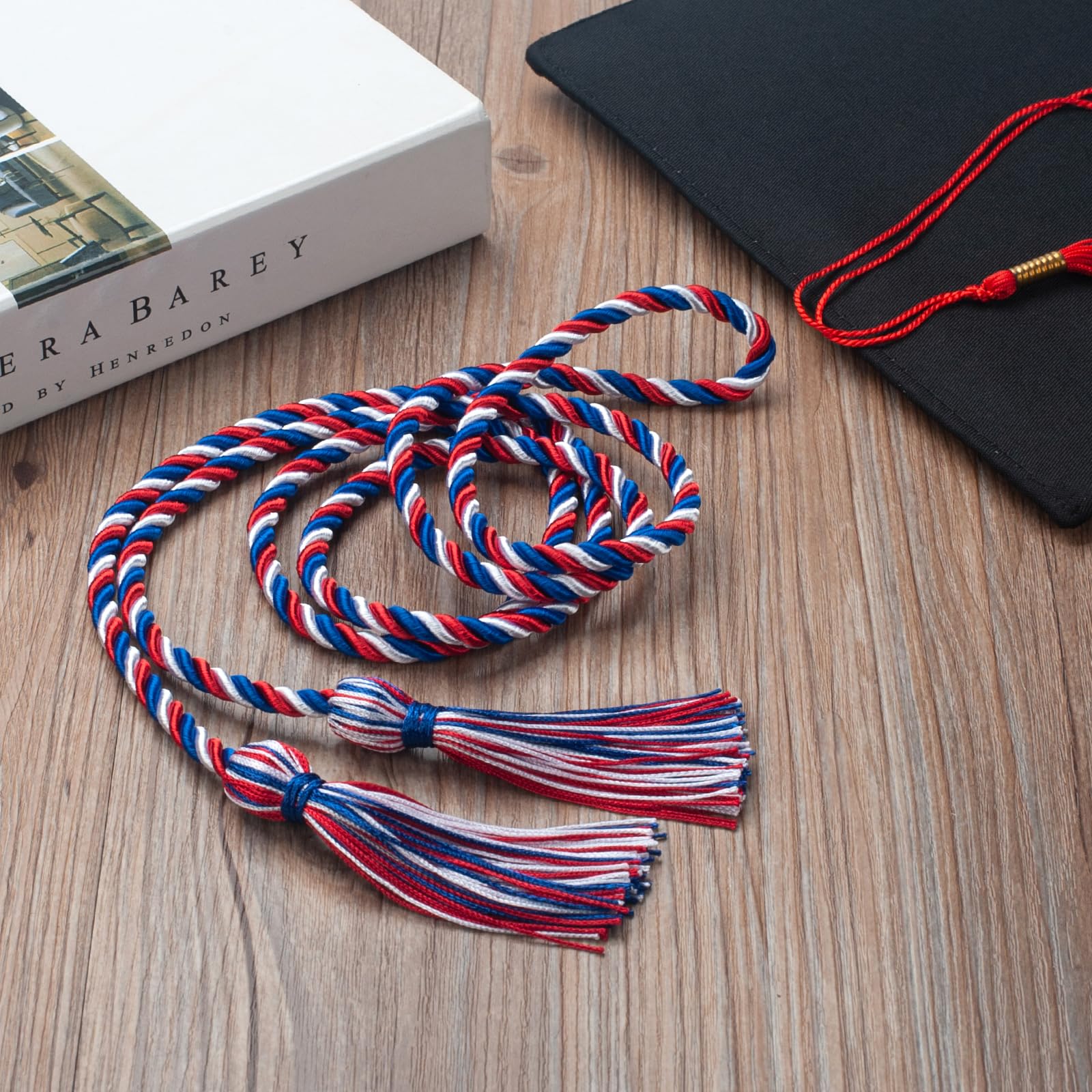 2025 Graduation Honor Cords - Red, White & Blue 68