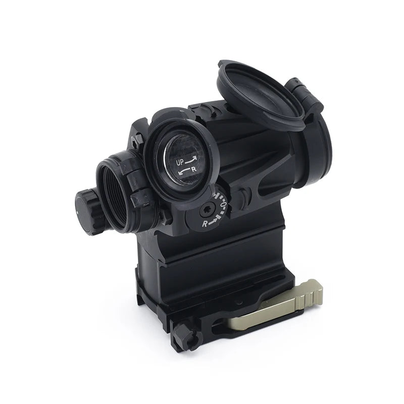 Holy Warrior Tactical MHW5b RDS Red Dot Sight Reflex Scope with LRP BCM Mounts - Full Markings for Hunting, Airsoft & Tactical Shooting | Perfect for Outdoor Adventures, Target Practice & Competitive Shooting Sports