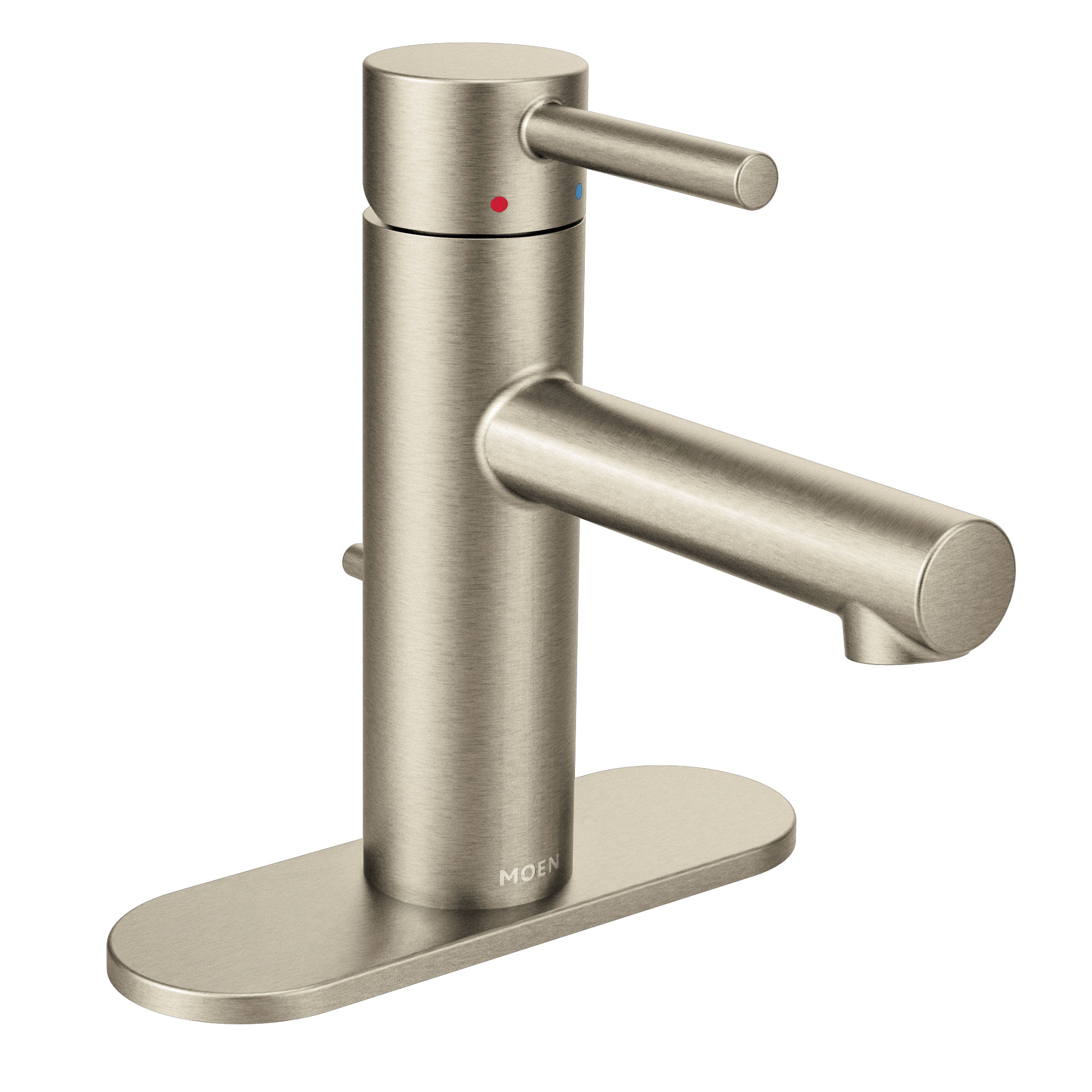 Align Chrome Single Handle High Arc Bathroom Faucet - Modern Water-Saving Design for Vanity Sinks & Powder Rooms