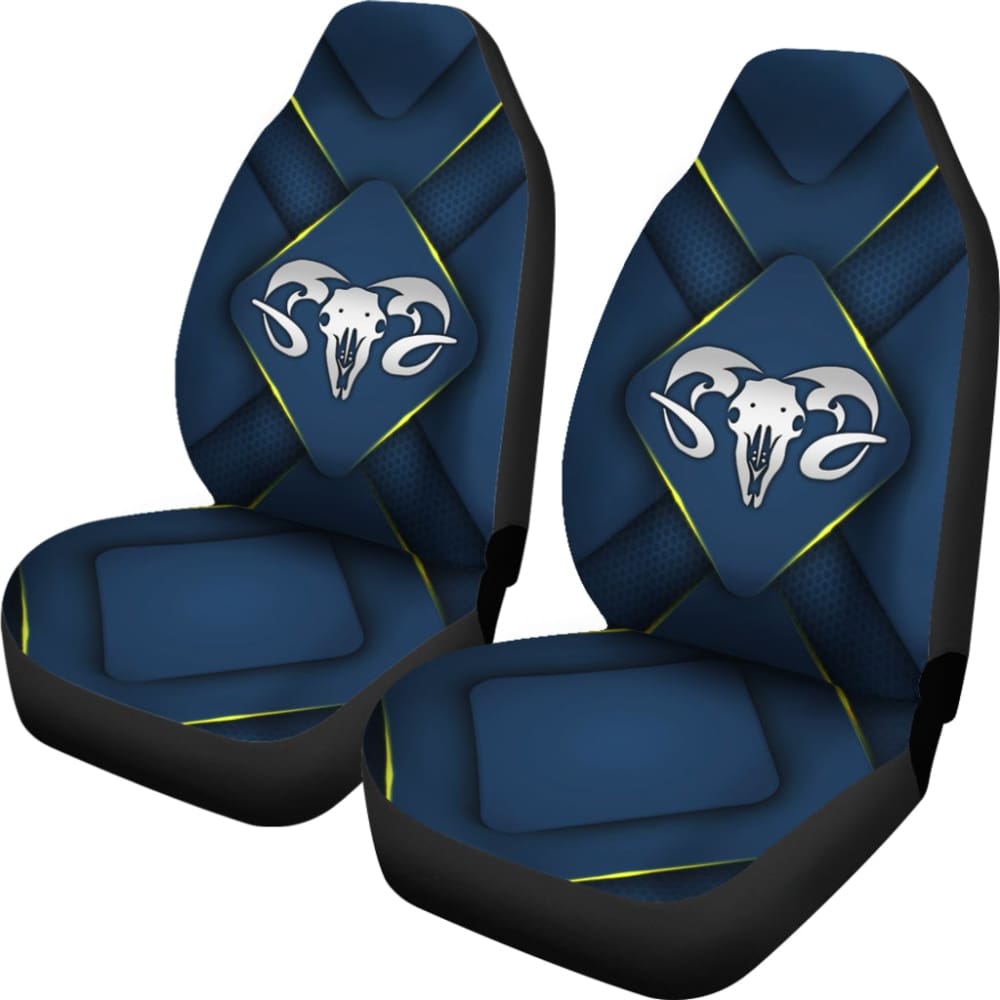 Premium Custom Fit Blue Dodge Ram Car Seat Covers - Durable Neoprene Protection for 2012-2016 Models (Part# 1212603) | Perfect for Road Trips, Off-Roading & Daily Commute