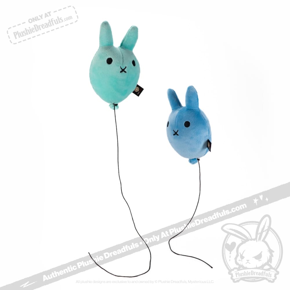 Soft Rabbit Ear Plush Balloons - Cute Stuffed Animal Party Decorations for Baby Showers, Birthday Parties & Room Decor