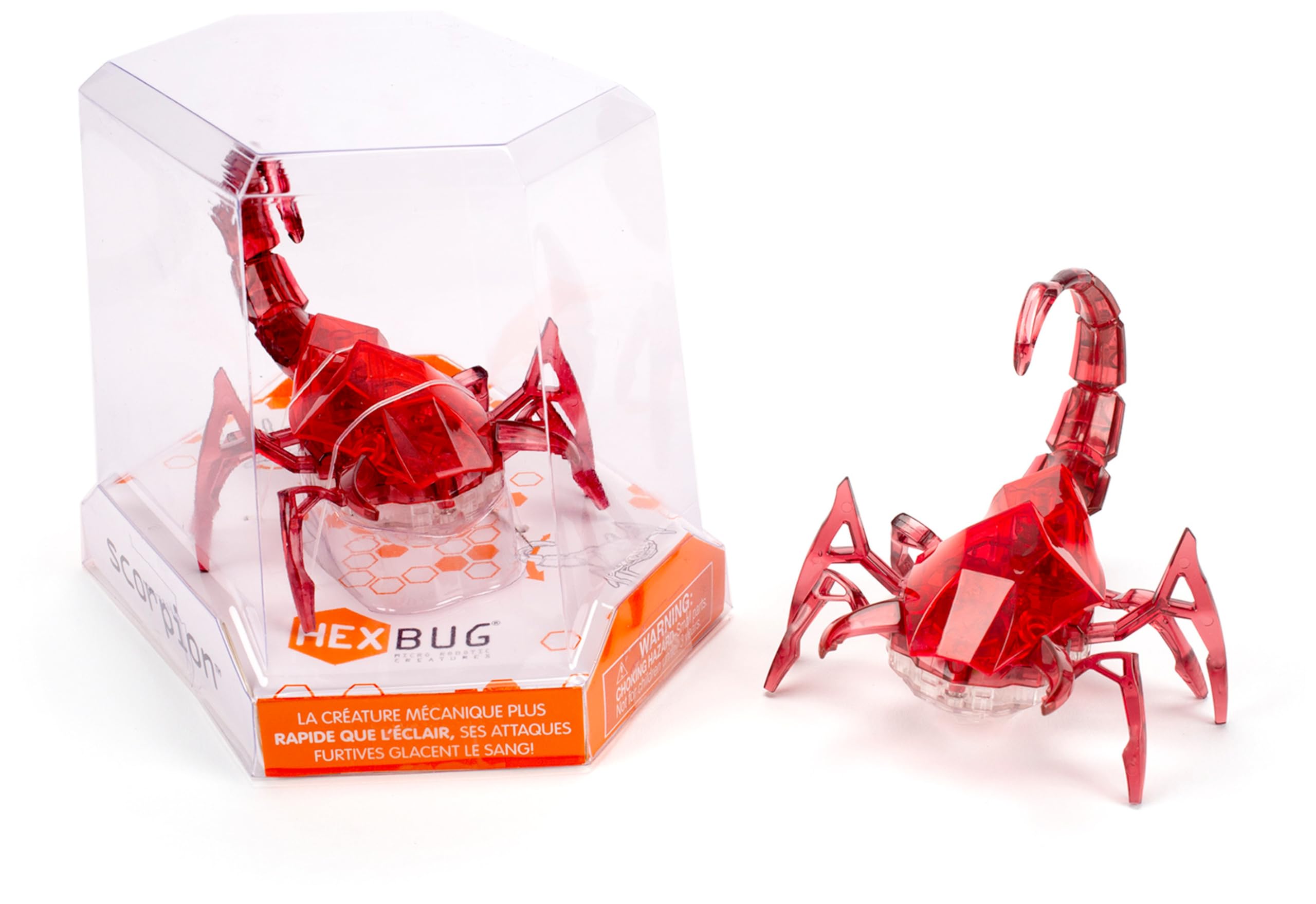 HEXBUG Robotic Scorpion - Autonomous STEM Toy for Kids Ages 8+, Adjustable Mechanical Scorpion Figure for Boys & Girls (Styles Vary) | Interactive Robot Toy for STEM Learning, Birthday Gifts & Science Play