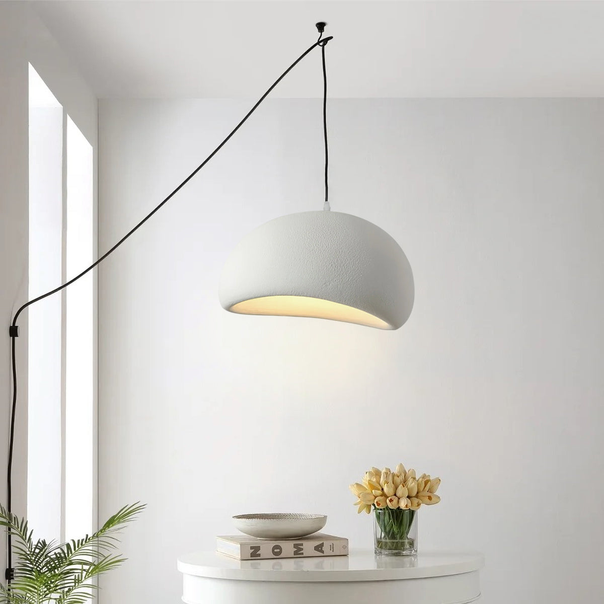 Khmara Swag Light - Stylish LED Cloud Ceiling Lamp for Bedroom & Living Room Decor - Perfect for Home, Nursery, and Party Lighting