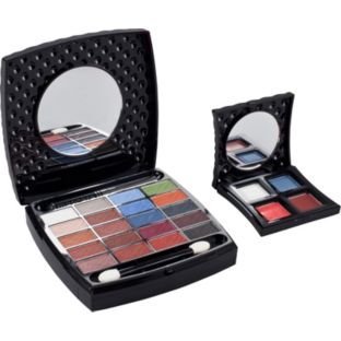 Pretty Pink Compact Makeup Set & Travel Makeup Kit - Gift Boxed | Perfect for Travel, Daily Use & Special Occasions