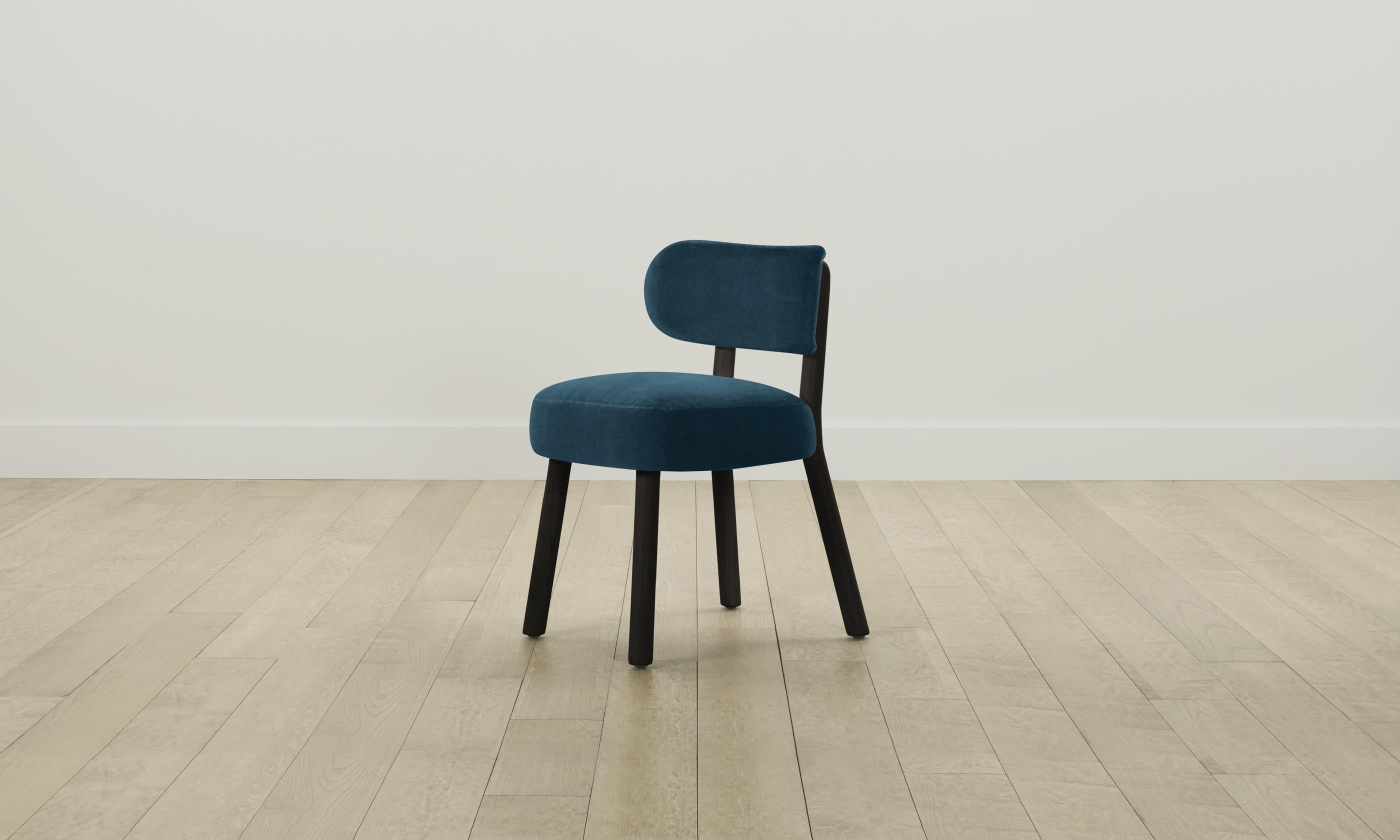 The Jane Dining Chair - Performance Velvet Upholstered Lagoon Blue Accent Chair for Kitchen, Dining Room & Office - Comfortable Modern Seating for Home Decor