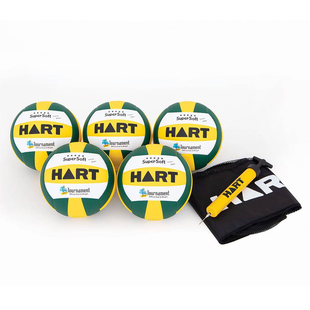 HART Tournament Ball Pack - Premium Quality Volleyballs for Competitive Play - Perfect for Indoor & Outdoor Volleyball Games, Training, and Tournaments