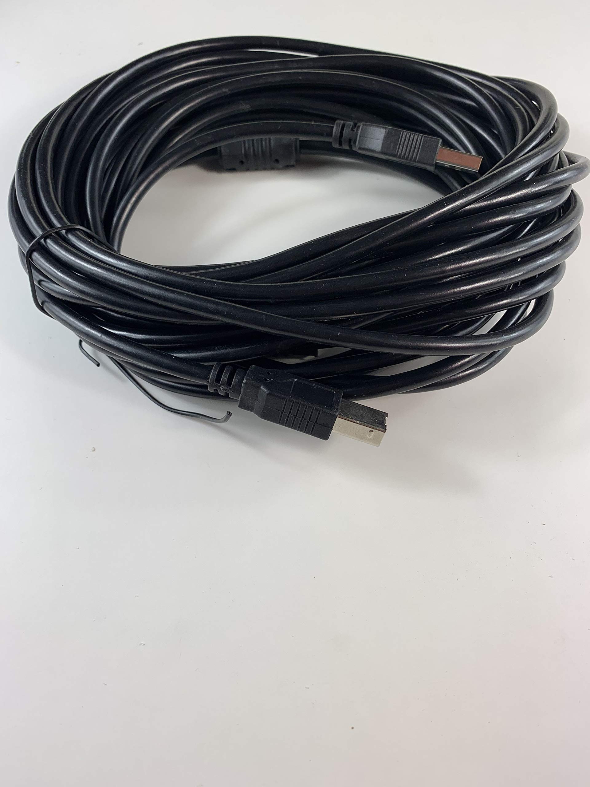 OMNIHIL 30ft USB 2.0 Printer Cable - High Speed Data Sync Cord for Canon PIXMA TR8520 - Perfect for Home Office Printing & Document Scanning